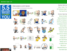 Tablet Screenshot of business-clipart.com